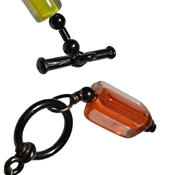 Boho Retro Colorful Glass Bead Bracelet Toggle Clasp Fashion Jewelry Women - Picture 4 of 5